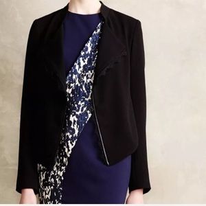 Anthro elevenses dimmet Draper asymmetrical lace